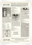 Print Sky-ox Aircraft Oxygen Systems Vintage 1967 Advertisement. Fixed Price $7.28.