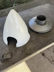 Cessna 210 Propeller Spinner & Bulkhead Assembly. Fixed Price $850.00.