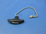 Robinson R44 Raven Ii Helicopter Rotor Brake Knob & Chain P/n B033-6 (0724-1413). Fixed Price $52.50.