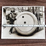 Orig WW1 Airplane Factory Photo W/ Child -press Early Palmer Cord Aero Tire Tyre. Fixed Price $39.99.