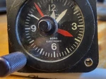 Borg Clock Tested Aircraft Aviation Cessna Beech-craft Cockpit Day. Fixed Price $98.95.