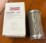 Purolator 038072-18 Faa-pma Textron Lycoming Filter Element Assembly. Fixed Price $74.75.