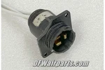 206036-2, 5935-01-023-9183, Mooney Aircraft Amp Avionics Plug Connector. Fixed Price $29.99.