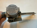 6222M35 Endevco Accelerometer And Bracket. Fixed Price $800.00.