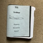 Lockheed 1011 Tristar British Airways Dispatch Deviations Manual - Aircraft. Fixed Price $89.46.
