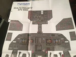 Flightsafety Gulfstream With SPZ-8000 Instrument Panel Poster. Giv. Fixed Price $69.74.
