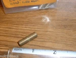 Lycoming Stud Drilled End Gold Colored 5/16 X 18 1" P/n LW13794. Fixed Price $11.96.