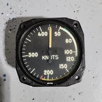 Vtg Wwii-era Military Aircraft Airspeed Indicator Gauge AN5861W2 U.s. Property. Fixed Price $129.99.