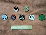 7PC Hollow Knight Set - Large Metal Brooch Enamel Lapel Silksong Hornet. Fixed Price $10.99.
