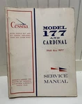 Cessna 177 And Cardinal Series Service Manual 1968-1977 Original Oem. Fixed Price $94.61.