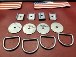 Original Airbus/eurocopter Baggage Tie Down Set 350A77120220 350A77120320 (C1-4A. Fixed Price $125.00.