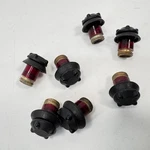 Lot Of 7 Dialight Corp. Panel P/n MS25010A Red Indicator Lamp Filter. Fixed Price $39.99.