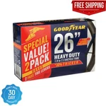 Goodyear 26" X 1.9"-2.3" Heavy Duty Bike Tube, Pack With Levers. Fixed Price $17.09.