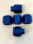 Five (5) Aeronautical Standard AN929-8 Aluminum Caps, Tube. Fixed Price $33.87.