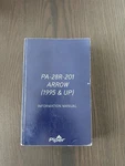 PA-28R-201 Arrow (1995 & Up) Information Manual (poh). Fixed Price $20.00.