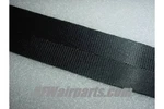 MIL-W-4088, MIL-W-4088-XVI, 16FT Roll Of Aircraft Seat Belt Webbing / Black. Fixed Price $44.99.