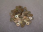 Aircraft Flat Steel Washers AN960-4 / NAS1149FN432P Set Of 100 Each New. Fixed Price $12.95.