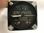 Parker Vacuum Pressure Gauge Model 1G4-4 Sv Tag # 12298. Fixed Price $12000.00.