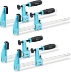 Shall 4-PACK Bar Clamps 12-INCH Drop Forged Steel Metal Working. Fixed Price $28.15.