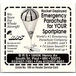 Brs Rocket-deployed Emergency Parachute St. Paul Vintage Kit Planes Ad SAI6-S19. Fixed Price $13.50.