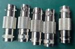 Lot Of 5 Amphenol 31-219-RFX Bnc Female Barrel Coupler Adapter. Fixed Price $14.99.