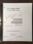 1976 Cessna 402B Pilot's Operating Handbook, Poh. Fixed Price $129.49.