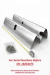 New Cessna 182 Style Main Gear Leg Fairings Set,pn: SVK0741624. Fixed Price $497.75.