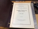 Wright Cyclone C14B Installation Operation Maintenance Manual R-2600 Engine. Fixed Price $133.26.