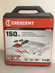 Crescent Piece 1/4" & 3/8" Drive 6 Point Sae/metric Pro Tool Set CTK150. Fixed Price $125.18.