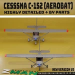 3D Printed Cessna C-152 (2 1) Adv Version V2 Plane Aircraft Jet Fighter. Fixed Price $380.00.