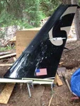 Beechcraft Baron B58 58P Vertical Stabilizer. Fixed Price $1400.00.