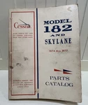 1974 1977 Cessna 182 And Skylane Parts Catalog Manual P552-12 Original. Fixed Price $79.83.