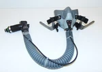 Usaf Gray Scott MBU-12/P Pilot's Oxygen Mask, Size Regular W/CRU-60/P Connector. Fixed Price $395.00.
