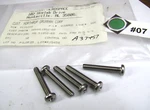 Pilgrim (5) Philips Pan Head S/s Screw Bolts Lot Ms 51958-68 #07. Fixed Price $12.00.