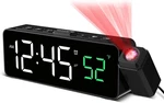 Projection Alarm For Bedroom Ceiling Compact Plug-in Digital Clocks With. Fixed Price $21.27.