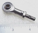 QTY1 Tie Rod End Female Rh 1/4-28 X Bore With Stud Steel Ball Joint Aircraft. Fixed Price $24.99.