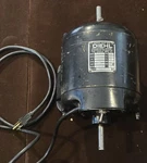 Vintage Diehl Manufacturing Co. Motor, 110 Volts, 1/2 Hp, Phase, 3450 Rpm. Fixed Price $165.00.