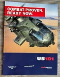 Lockheed Martin/agusta Westland Brochure 101 Bell Helicopter VH-71 Kestral. Fixed Price $5.95.