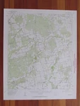 Noodle Texas 1958 Original Vintage Usgs Topo Map. Fixed Price $39.95.