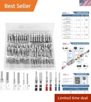 Kit, Stamped Pin, Open Barrel Contacts Size 12 16 20 Male Pins A.... Fixed Price $48.67.