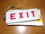 Cessna Aircraft Exit Sign 9919052-7 Or Aero-mach 100-9037-07. Fixed Price $100.00.
