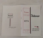 Cessna 1974 U206F Owner's & Passenger Briefing Card Checklist-reproduction. Fixed Price $20.70.