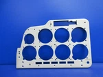 Beech 58 Baron Lh Floating Instrument Panel P/n 96-324175-7 (0226-1028). Fixed Price $182.50.