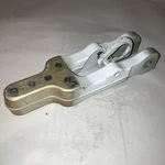 Cessna P/n 1221204-1 Right Hand Upper Strut Fitting With Tie Down Ring.. Fixed Price $125.00.
