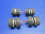 Beech 95-B55 Baron Lord Engine Mounts P/n J-9612-5 Set Of 4 (0526-767). Fixed Price $224.00.