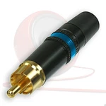 Rean Phono Rca Connector. NYS373-6. Male Jack Plug. Blue Marking. Amp, Aux, Cd. Fixed Price $21.37.