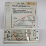 Piper PA-32 Cherokee Six Weight And Balance Plotter, P/n 757326. Fixed Price $99.99.