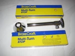 (2) Brass Craft CS40BX-C Chrome Angle Stops 5" Tubes W/ Bell Escutcheon. Fixed Price $24.99.