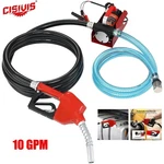 Cisivis 10GPM 12V Dc Electric Fuel Transfer Pump For Diesel Kerosene With Nozzle. Fixed Price $45.99.