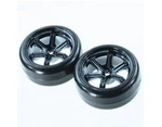 Redcat Racing Wheel (black Chrome Rim And Tire) Qty BS204-010. Fixed Price $10.93.